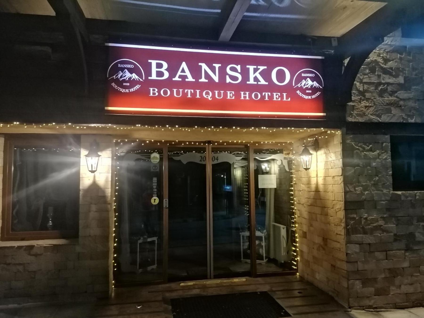Bansko Boutique Hotel Kültér fotó